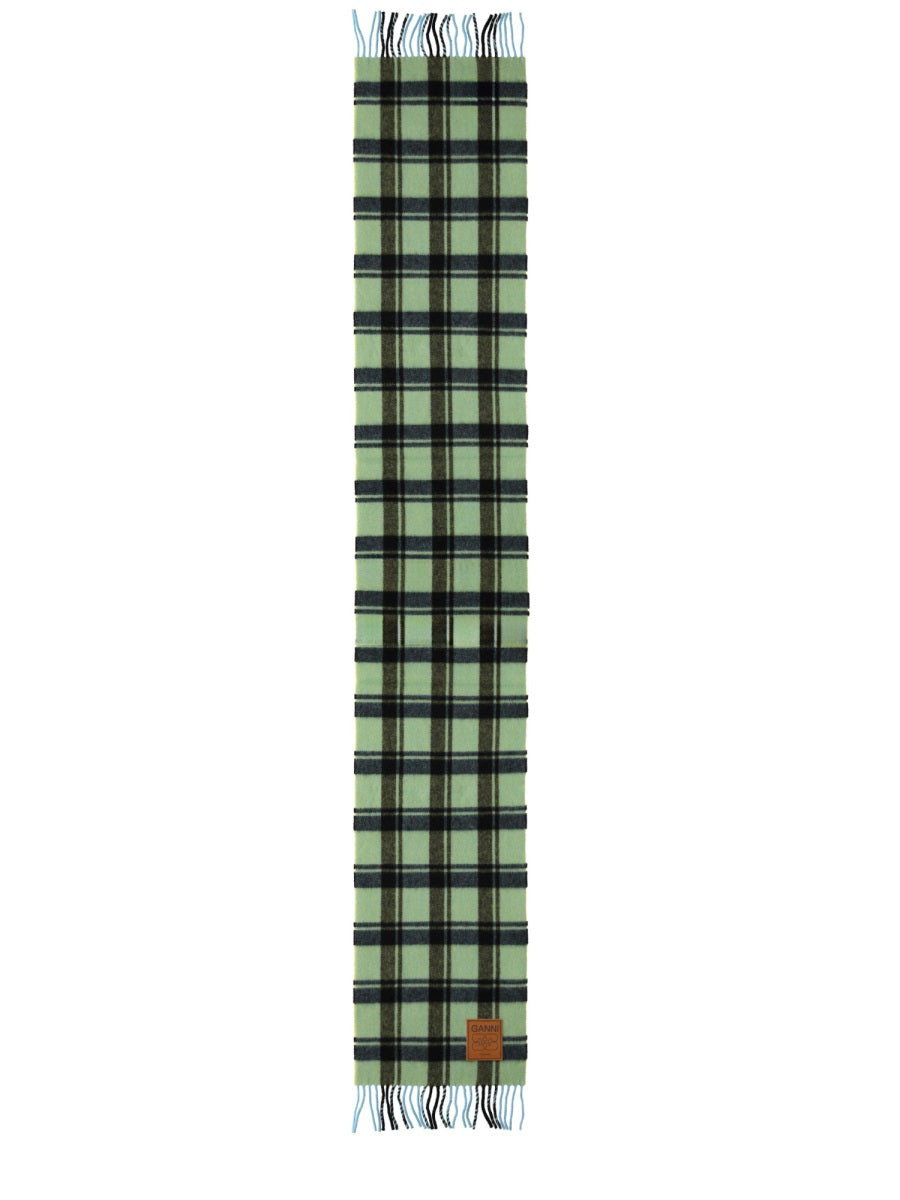 Ganni Women Wool Scarf GANNI