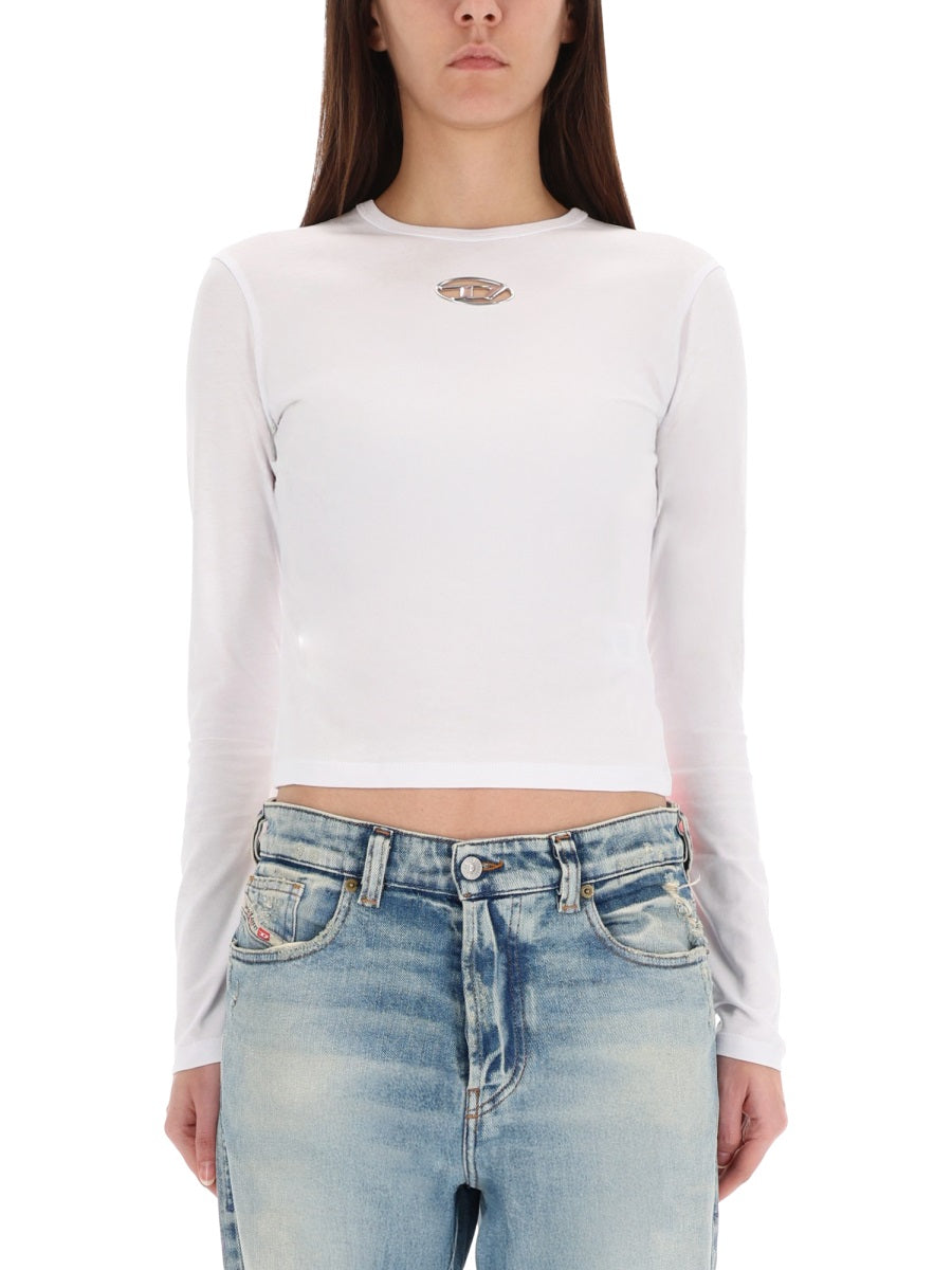Diesel Women T-Shirt "T-Uncutie-Long-Ls-Od" DIESEL