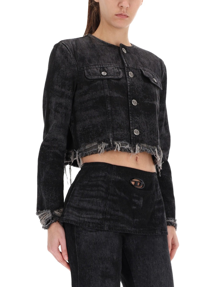Diesel Women "De-Graffy-Fsh" Jacket