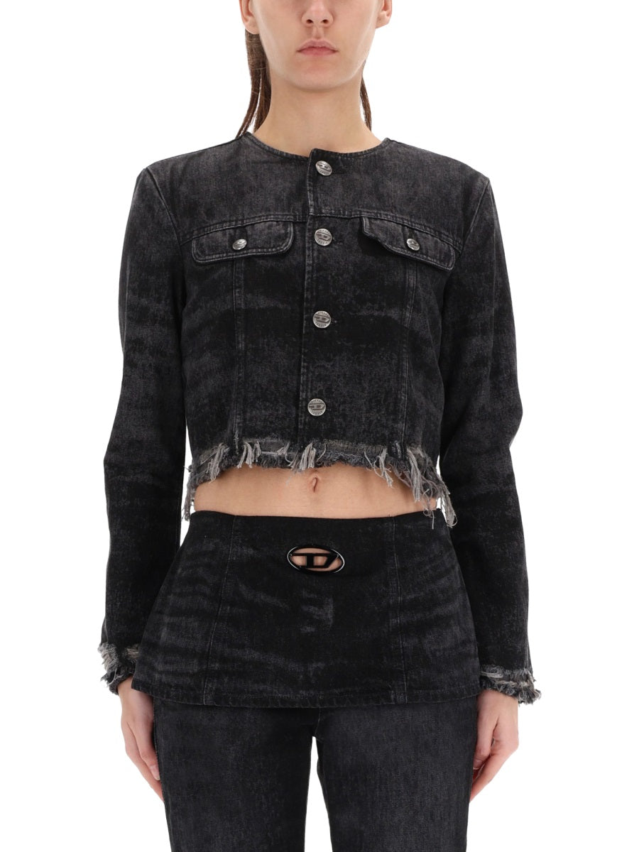 Diesel Women "De-Graffy-Fsh" Jacket
