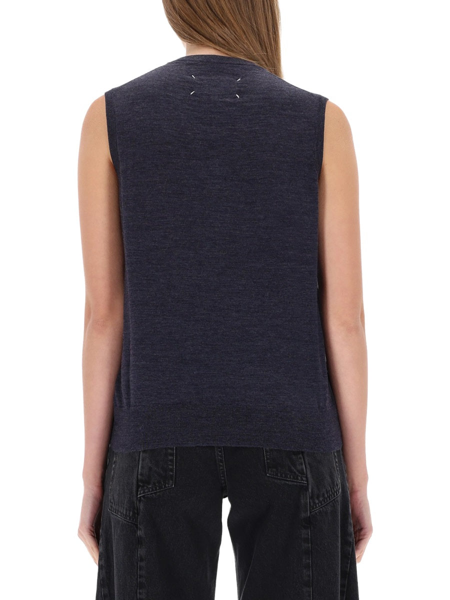Maison Margiela Women V-Neck Vest MAISON MARGIELA