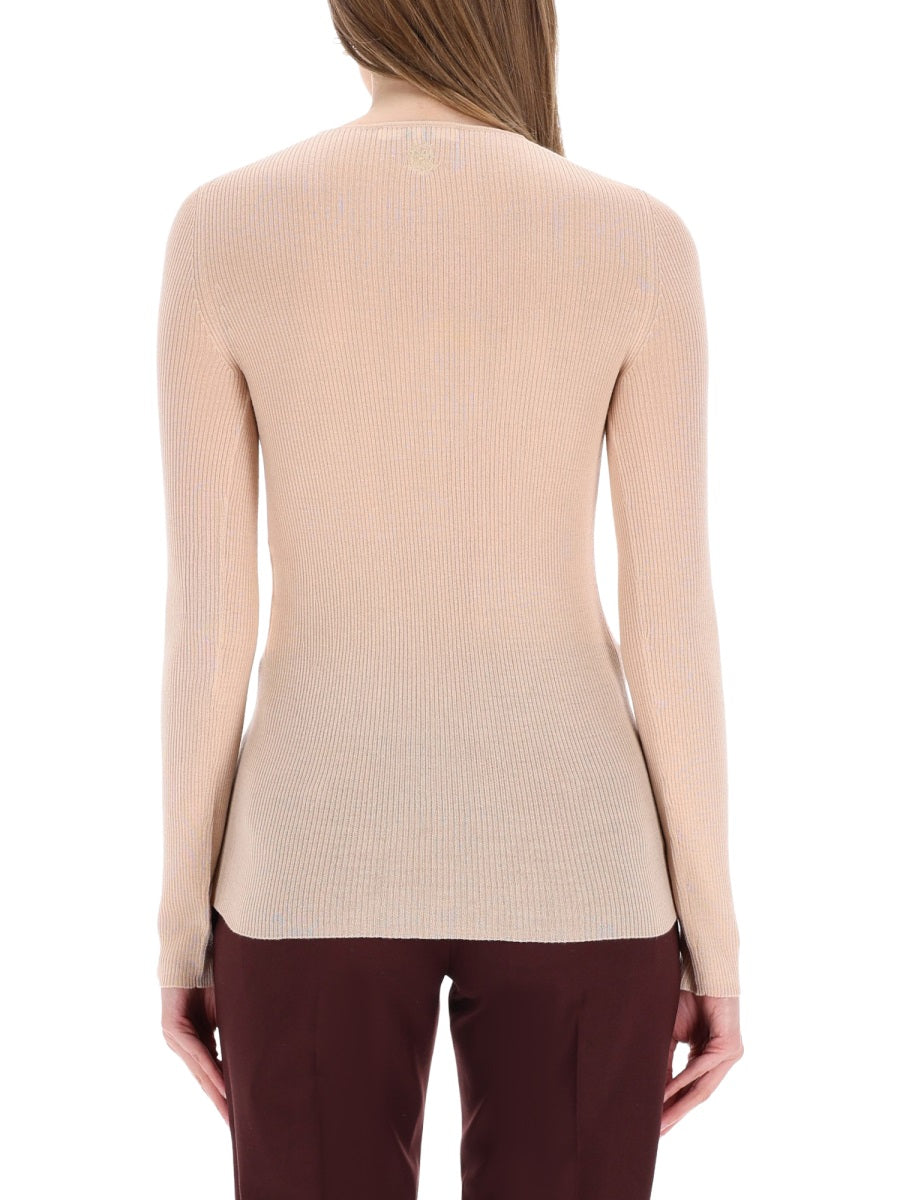 Chloé Women Ribbed Knit With Buttons