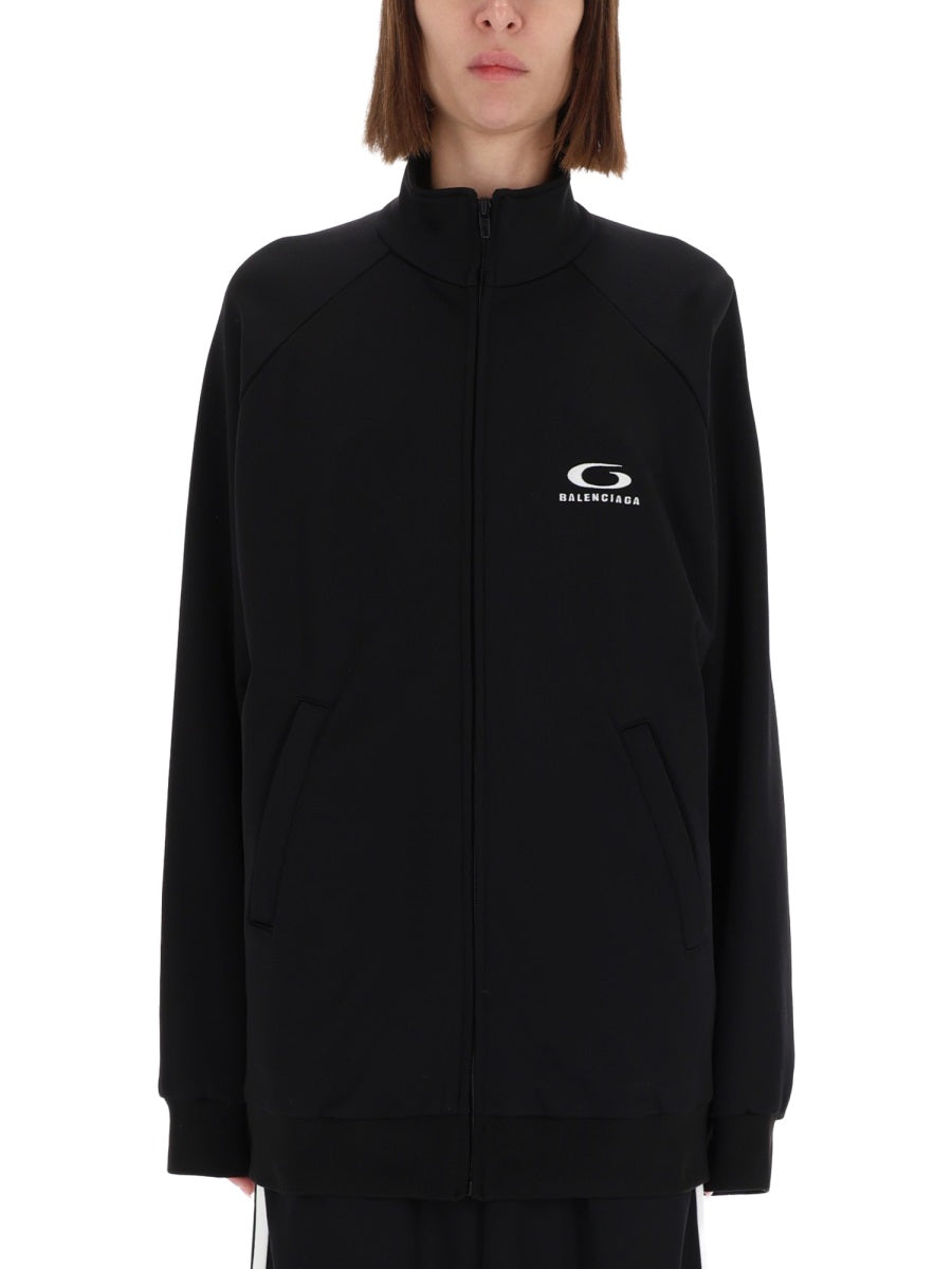 Balenciaga Women Sweatshirt With Logo BALENCIAGA