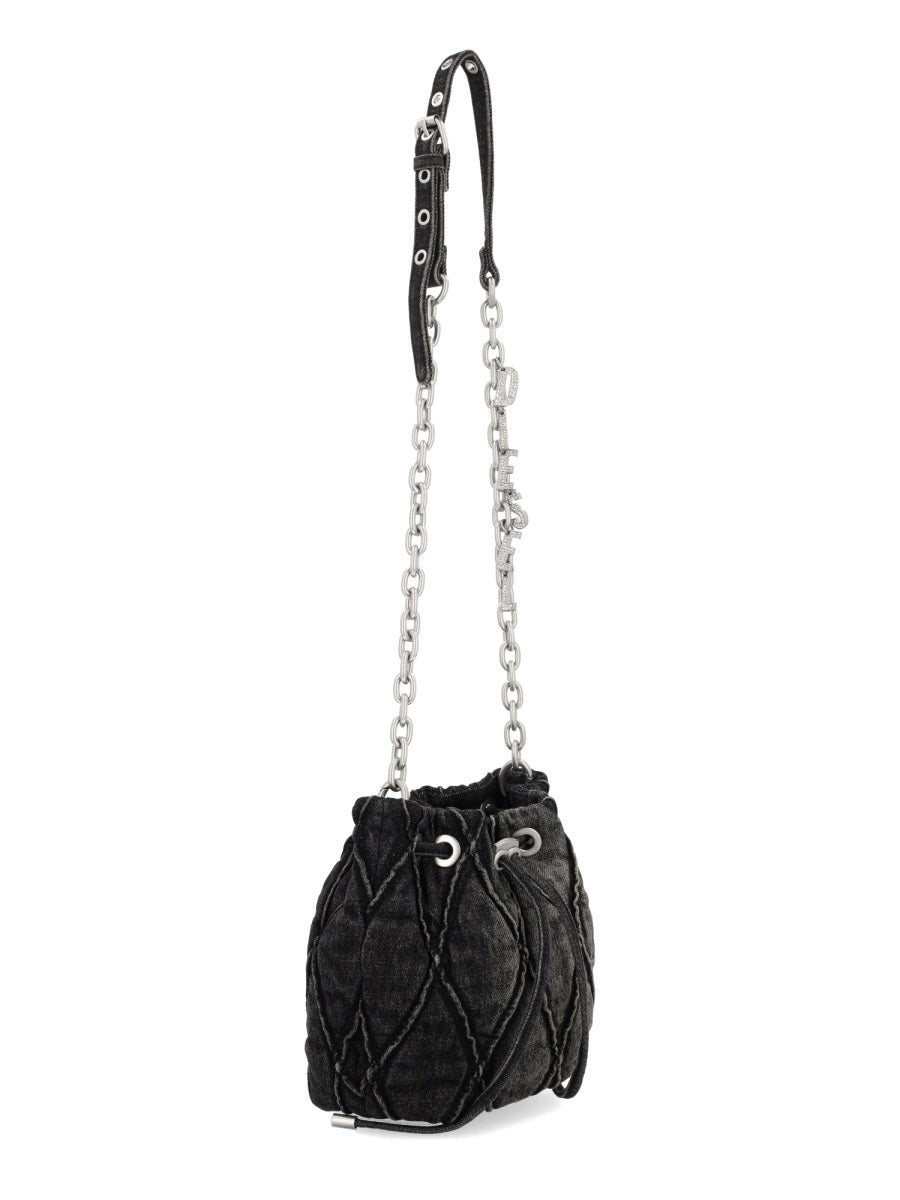 Diesel Women Charm-D Bucket S Bag DIESEL