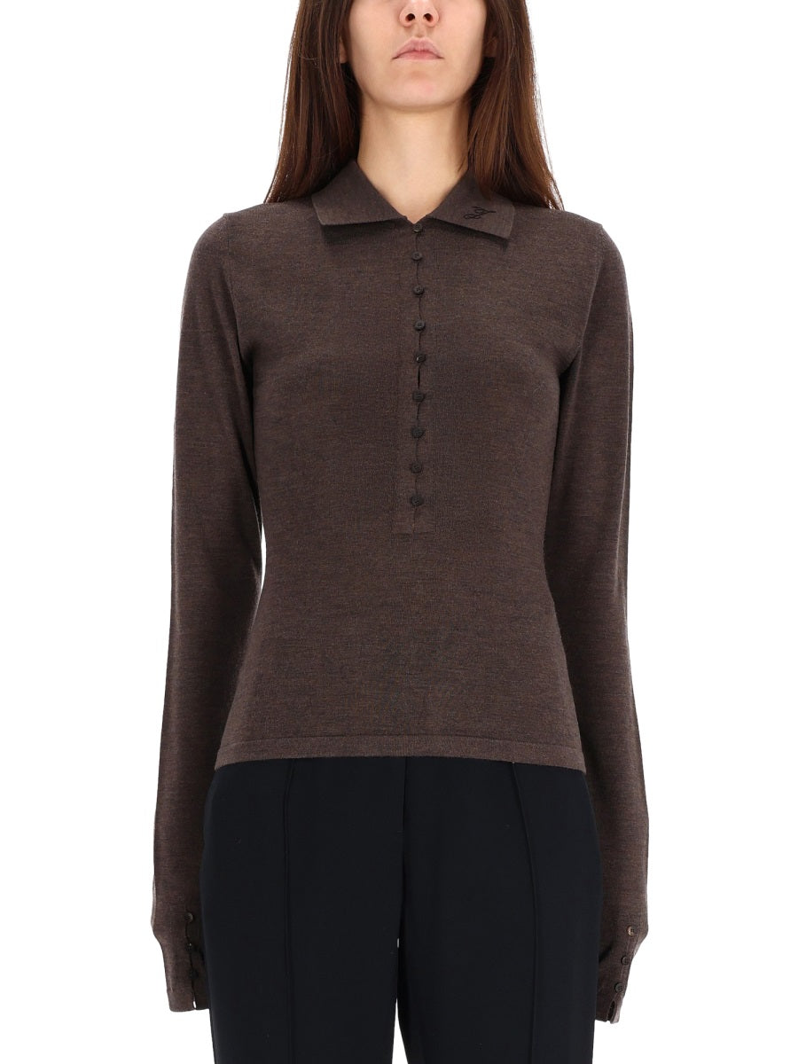 Jacquemus Women Knitted Polo.