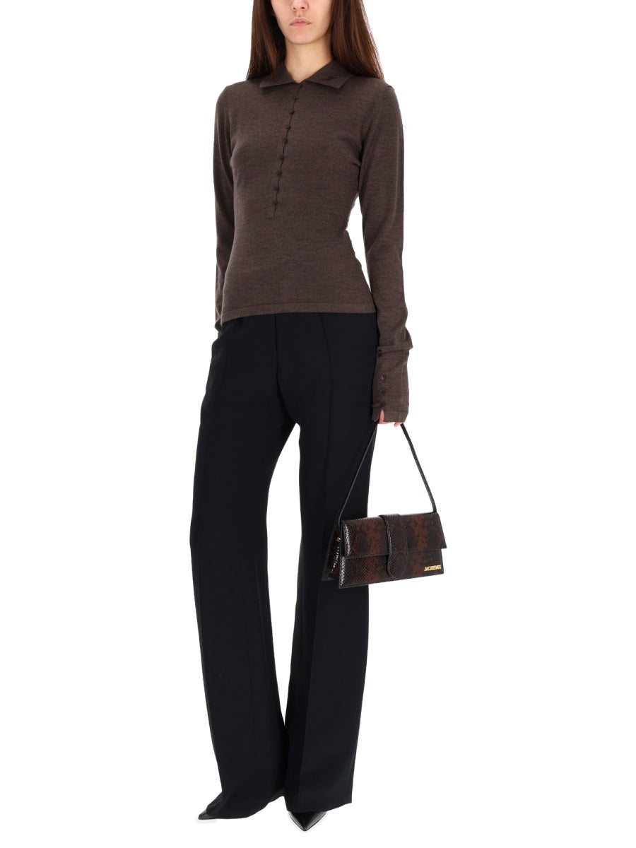 Jacquemus Women Knitted Polo.