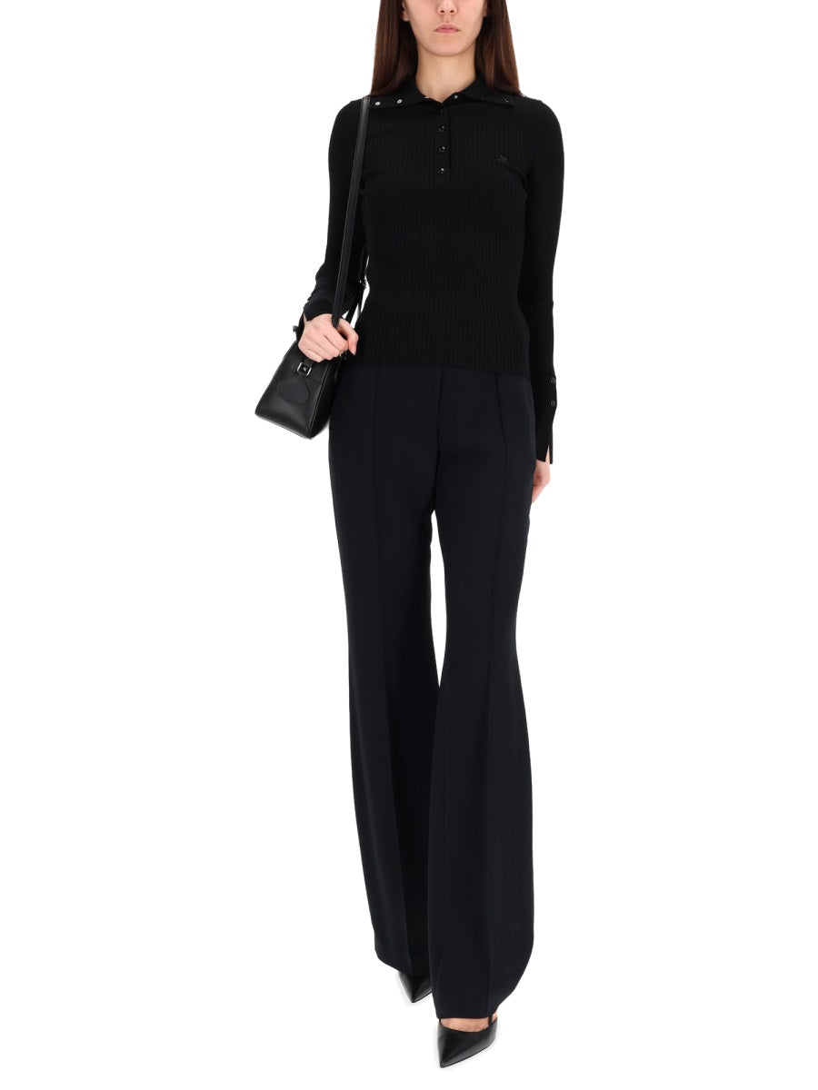 Courreges Women Ribbed Polos. COURREGES