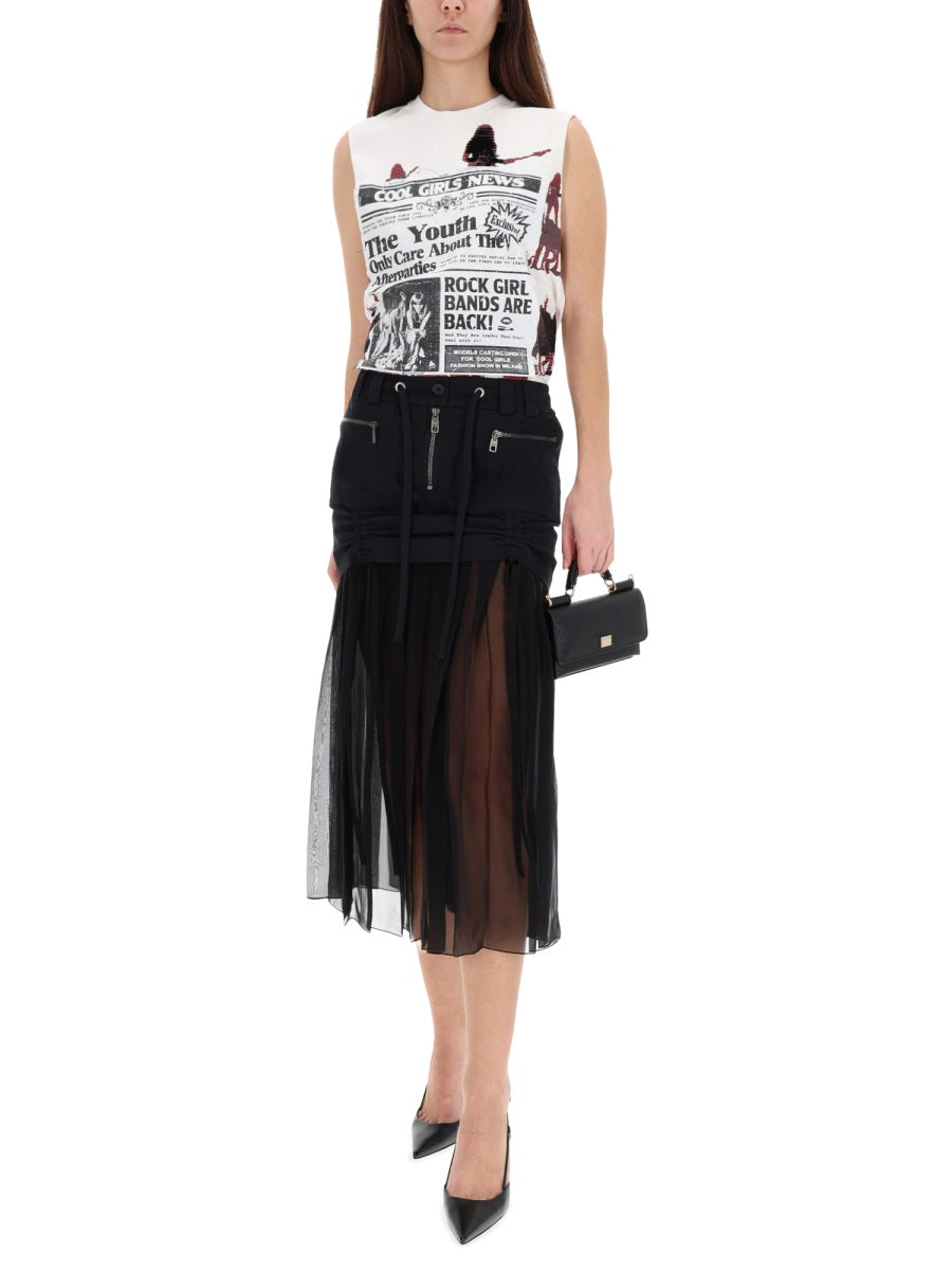 Dolce & Gabbana Women Top With Print DOLCE & GABBANA