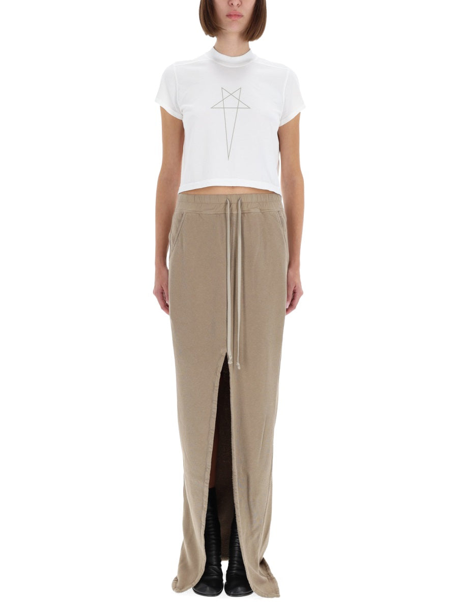 Rick Owens Drkshdw Women "Cropped Small" T-Shirt RICK OWENS