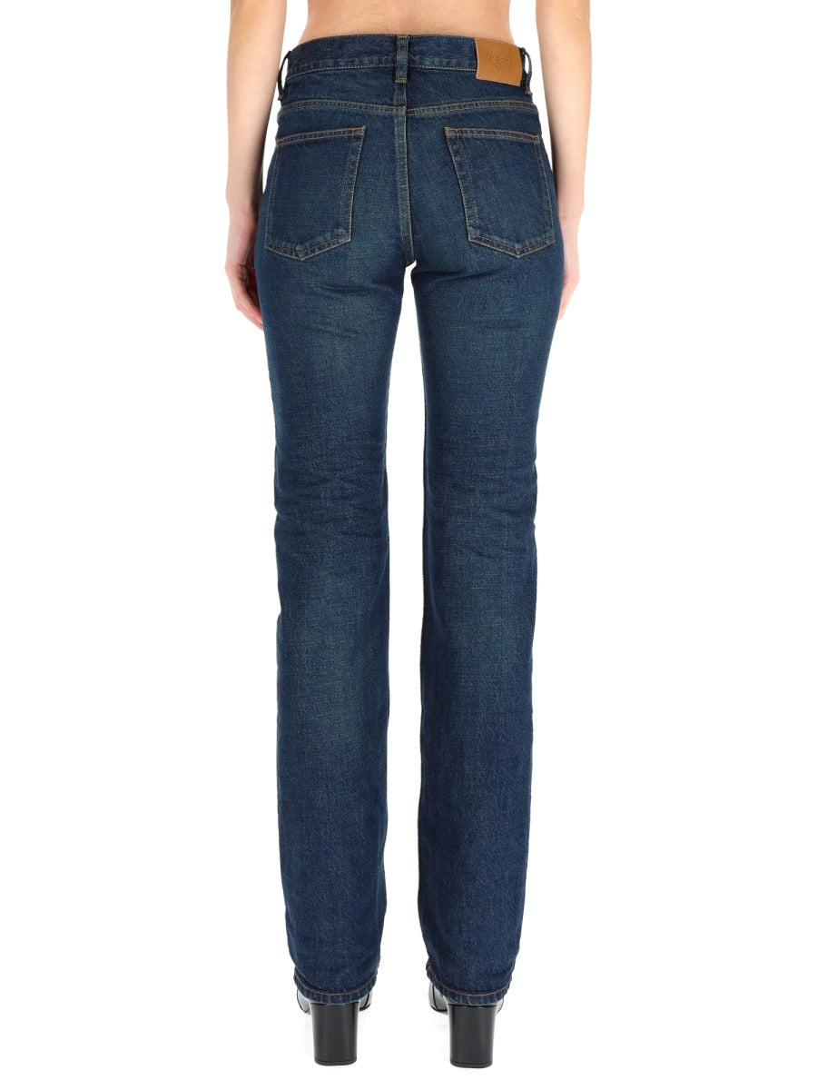 Saint Laurent Women Low Waist Jeans "Nico" SAINT LAURENT
