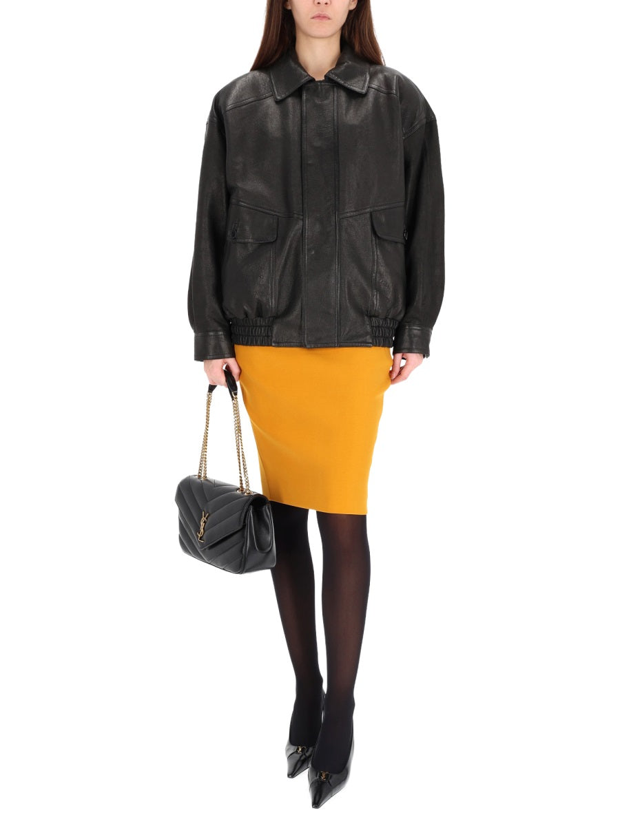 Saint Laurent Women Balloon Bomber SAINT LAURENT