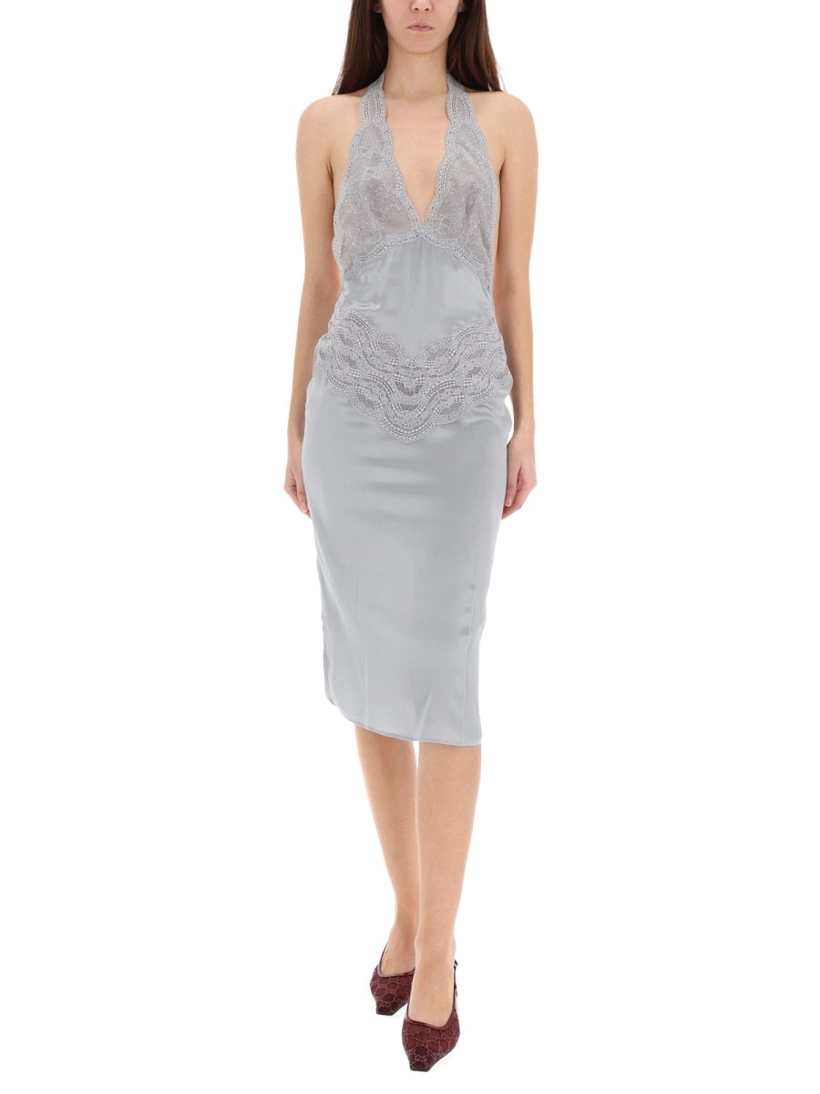 Gucci Women Silk Satin Dress GUCCI