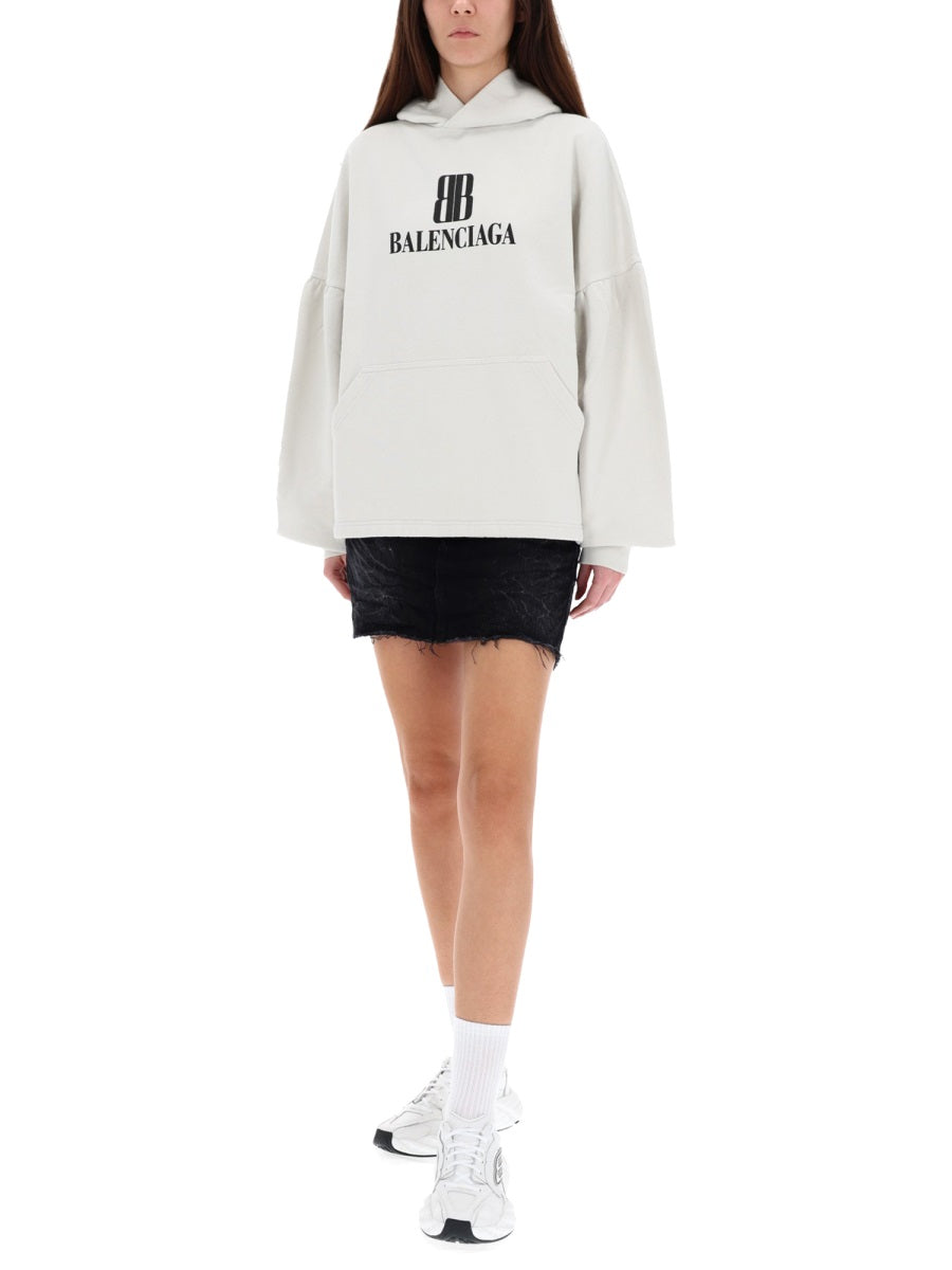 Balenciaga Women "Nano Bb" Sweatshirt BALENCIAGA