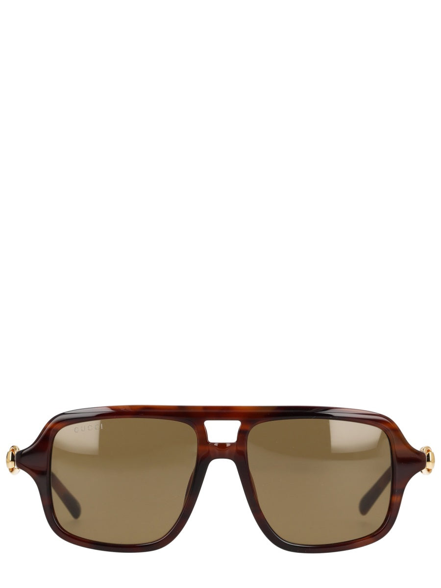 Gucci Men "Navigator" Sunglasses GUCCI