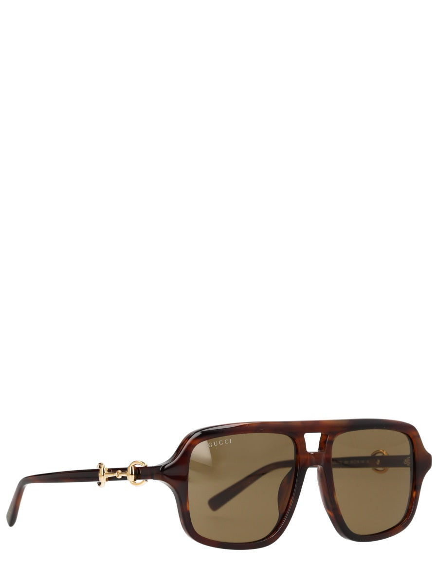 Gucci Men "Navigator" Sunglasses GUCCI