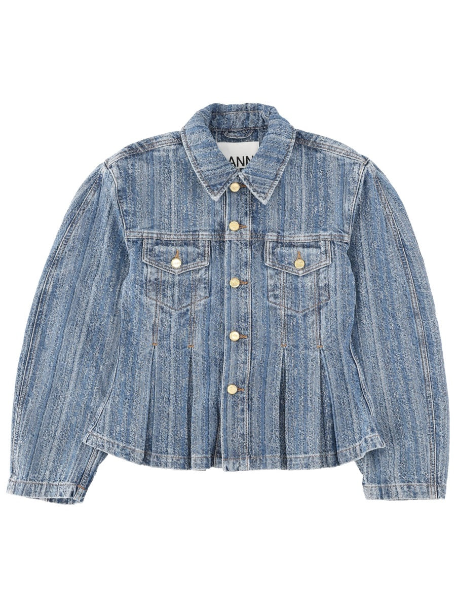 Ganni Women Denim Jacket GANNI