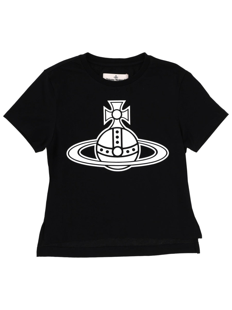 Vivienne Westwood Women "Paris Orb Mini" T-Shirt VIVIENNE WESTWOOD