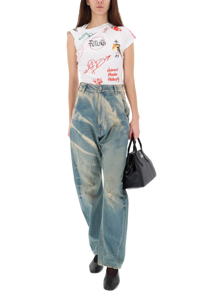 Vivienne Westwood Women "Buckle Back" Jeans VIVIENNE WESTWOOD