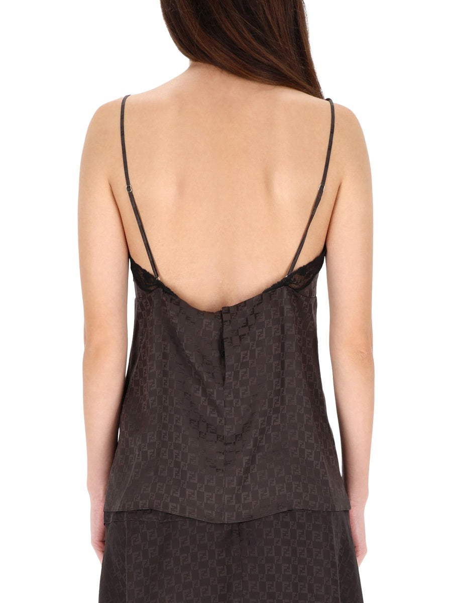 Fendi Women "Jacquard Ff" Top FENDI
