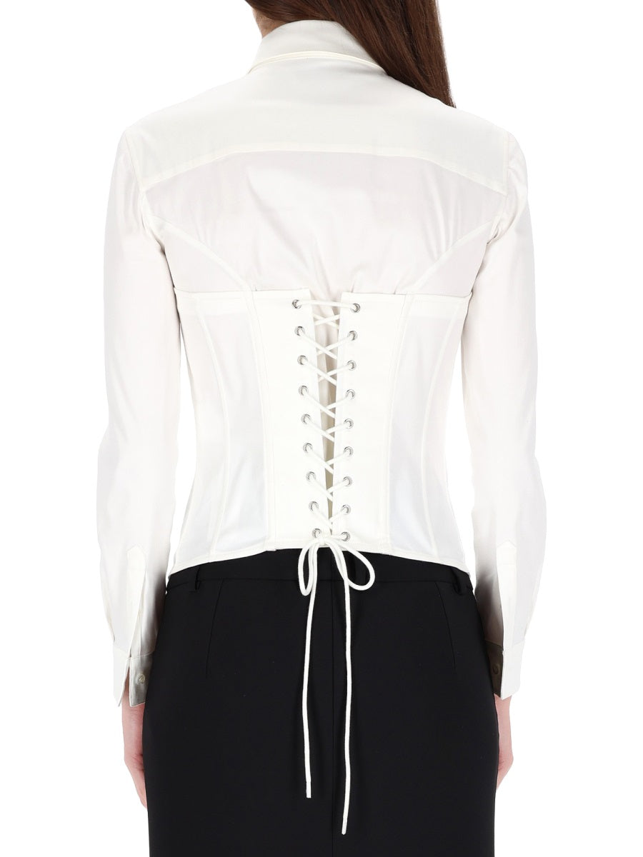 Balenciaga Women Corset Shirt BALENCIAGA