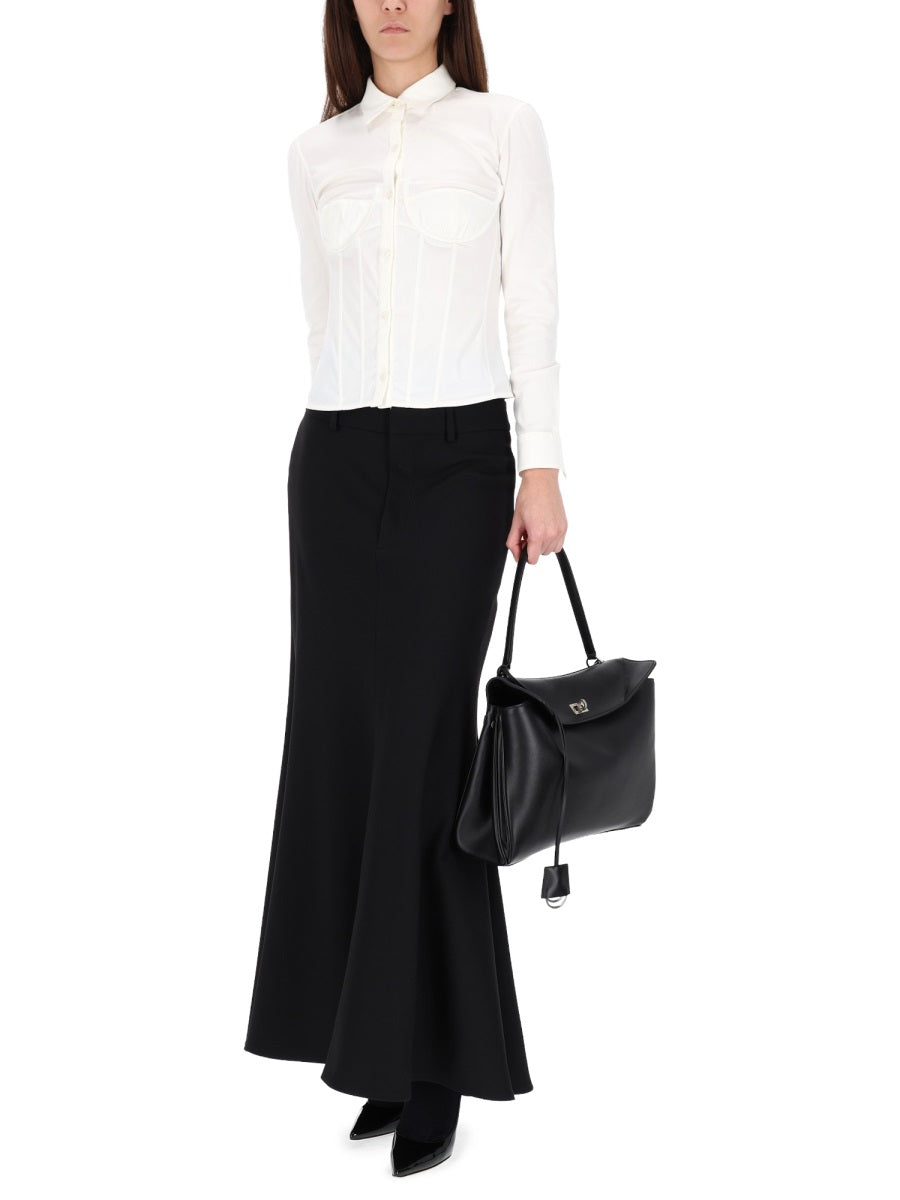 Balenciaga Women Corset Shirt BALENCIAGA