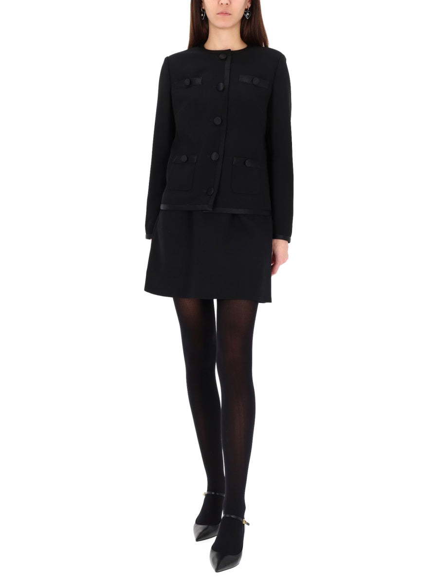 Dolce & Gabbana Women Double Crepe Single-Breasted Jacket DOLCE & GABBANA