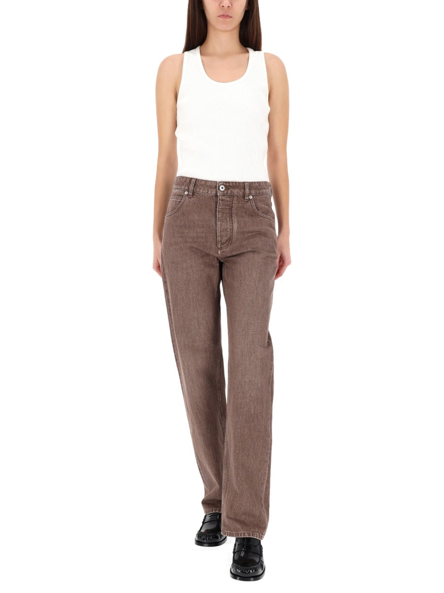 Bottega Veneta Women Straight Denim Jeans BOTTEGA VENETA