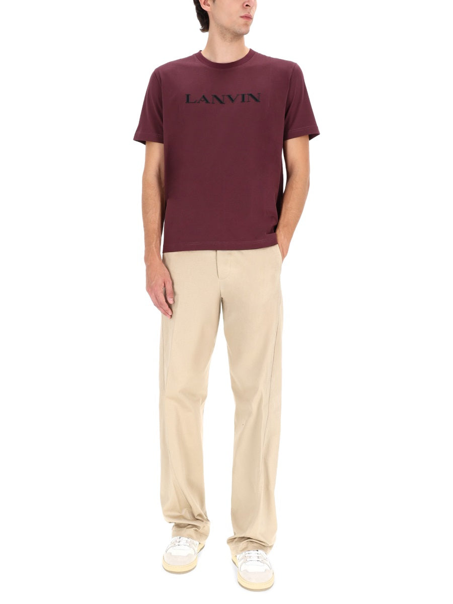 Lanvin Men T-Shirt With Logo LANVIN