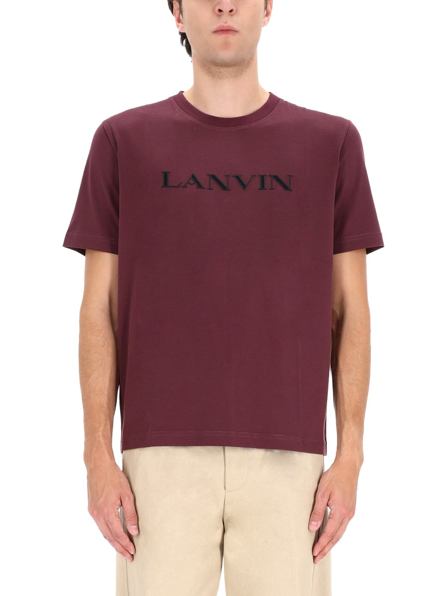 Lanvin Men T-Shirt With Logo LANVIN