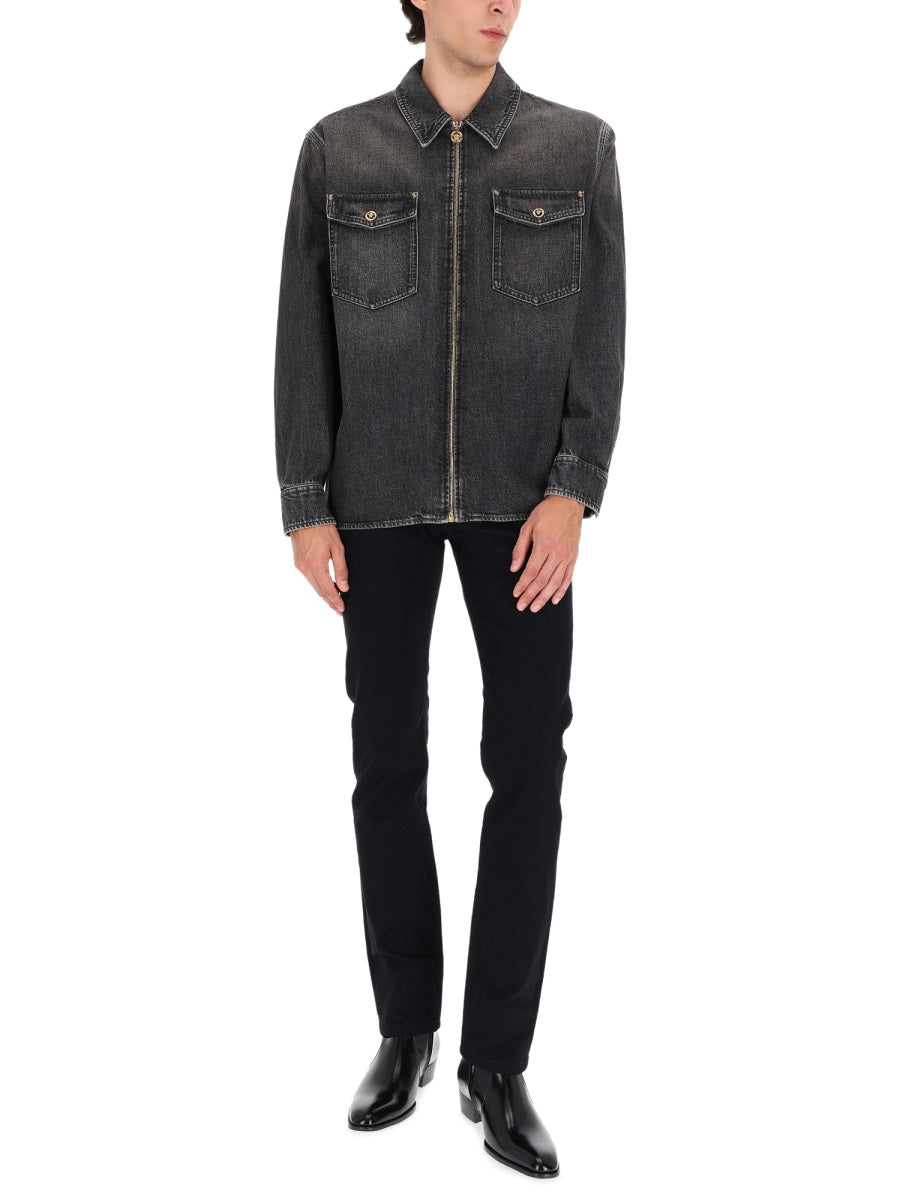 Versace Men Denim Jacket VERSACE