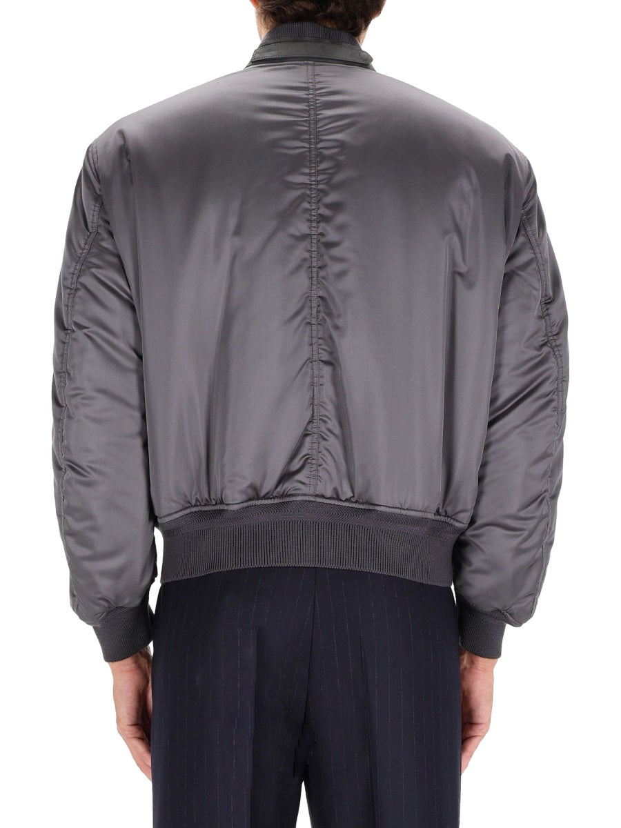 Tom Ford Men Silk Bomber Jacket TOM FORD