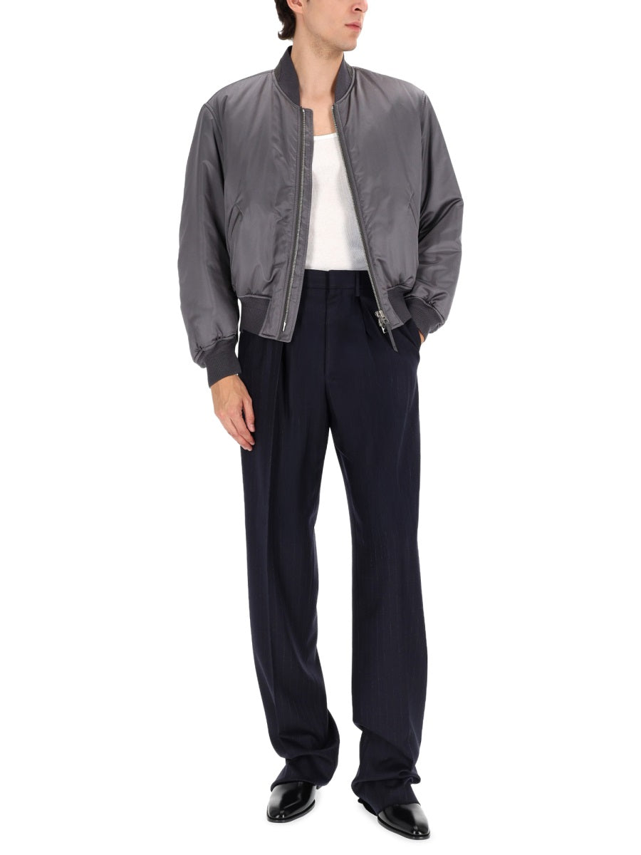 Tom Ford Men Silk Bomber Jacket TOM FORD