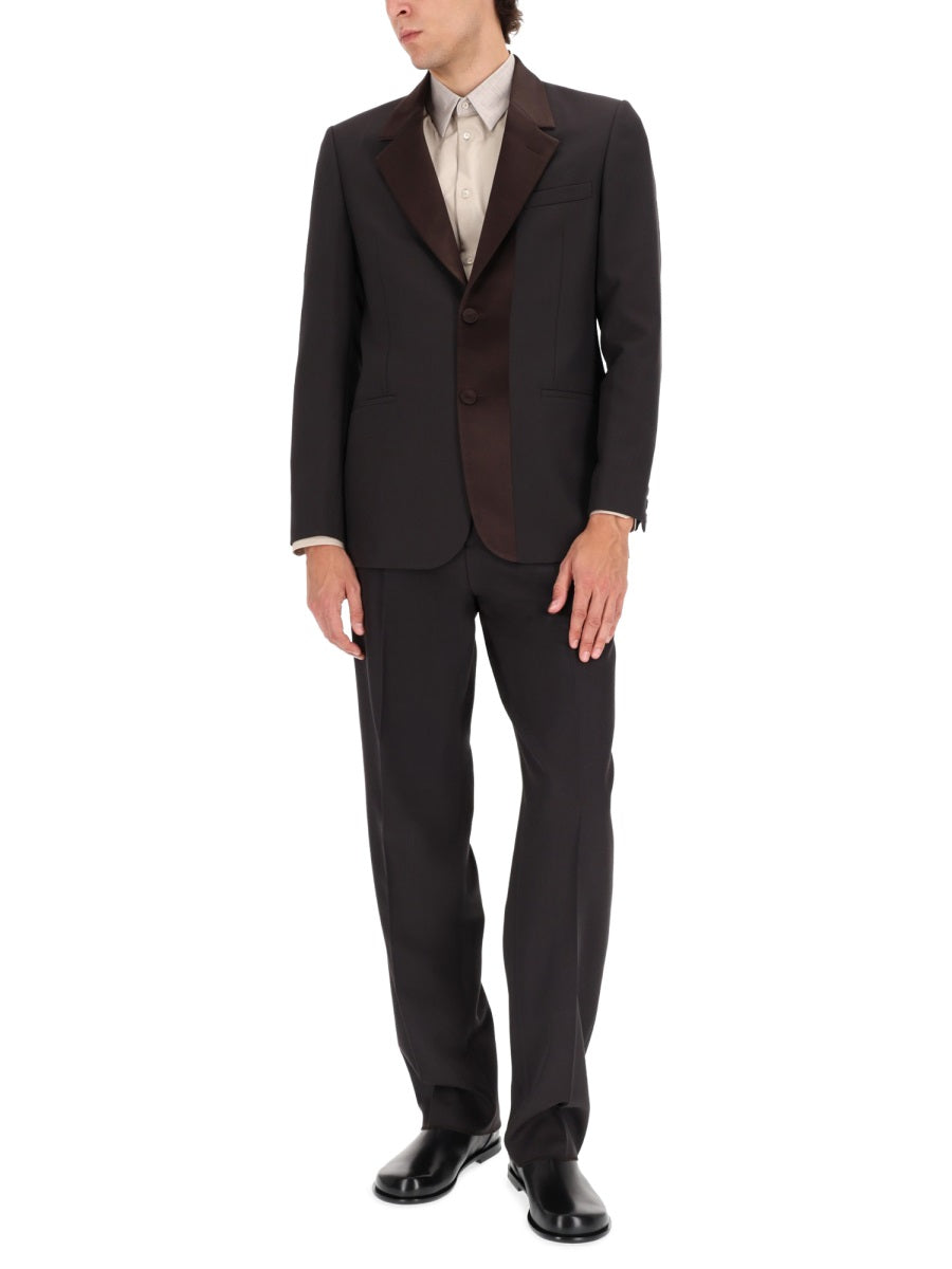 Fendi Men Single-Breasted Tailored Jacket FENDI