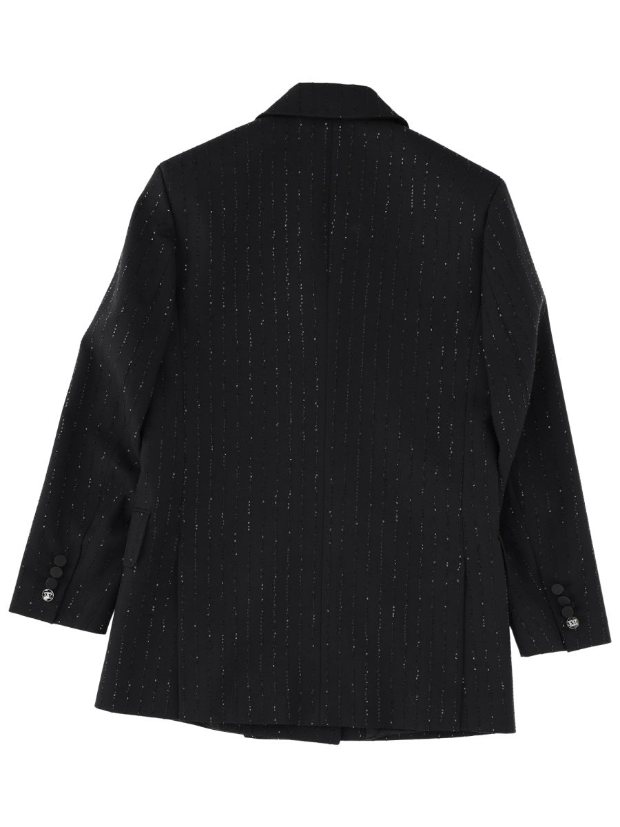 Max Mara Women Double-Breasted Jacket With Rhinestone Details MAX MARA