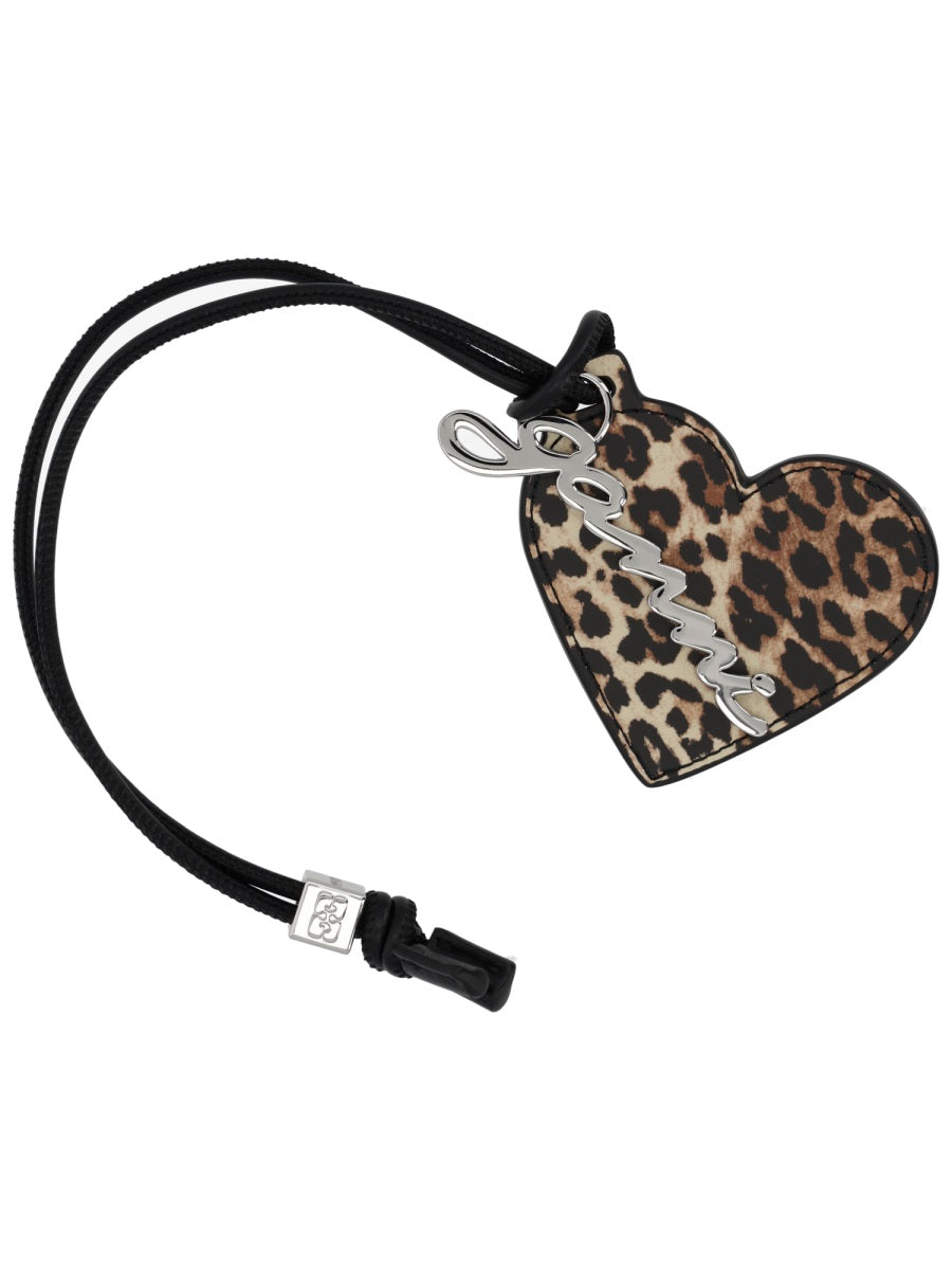 Ganni Women "Bou Heart" Keychain GANNI