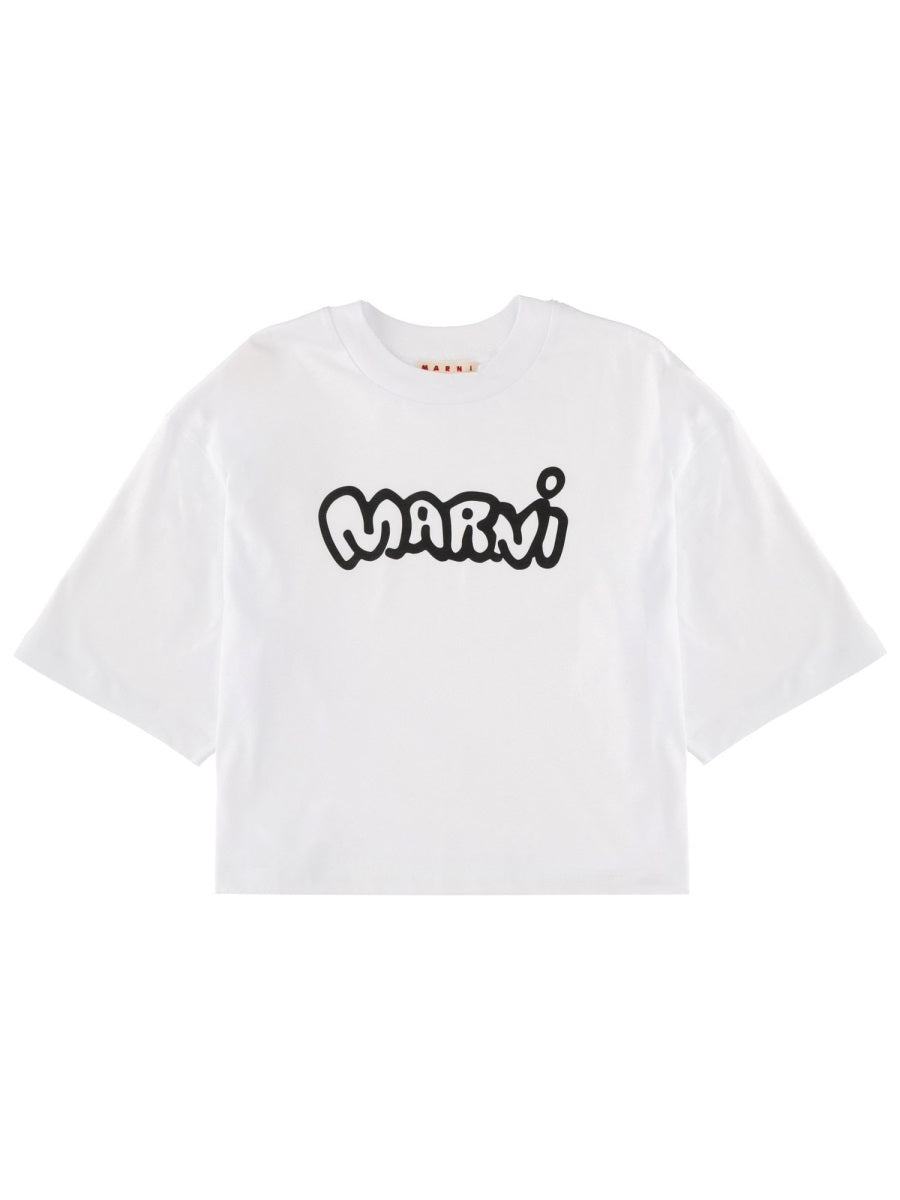 Marni Women T-Shirt With Logo MARNI