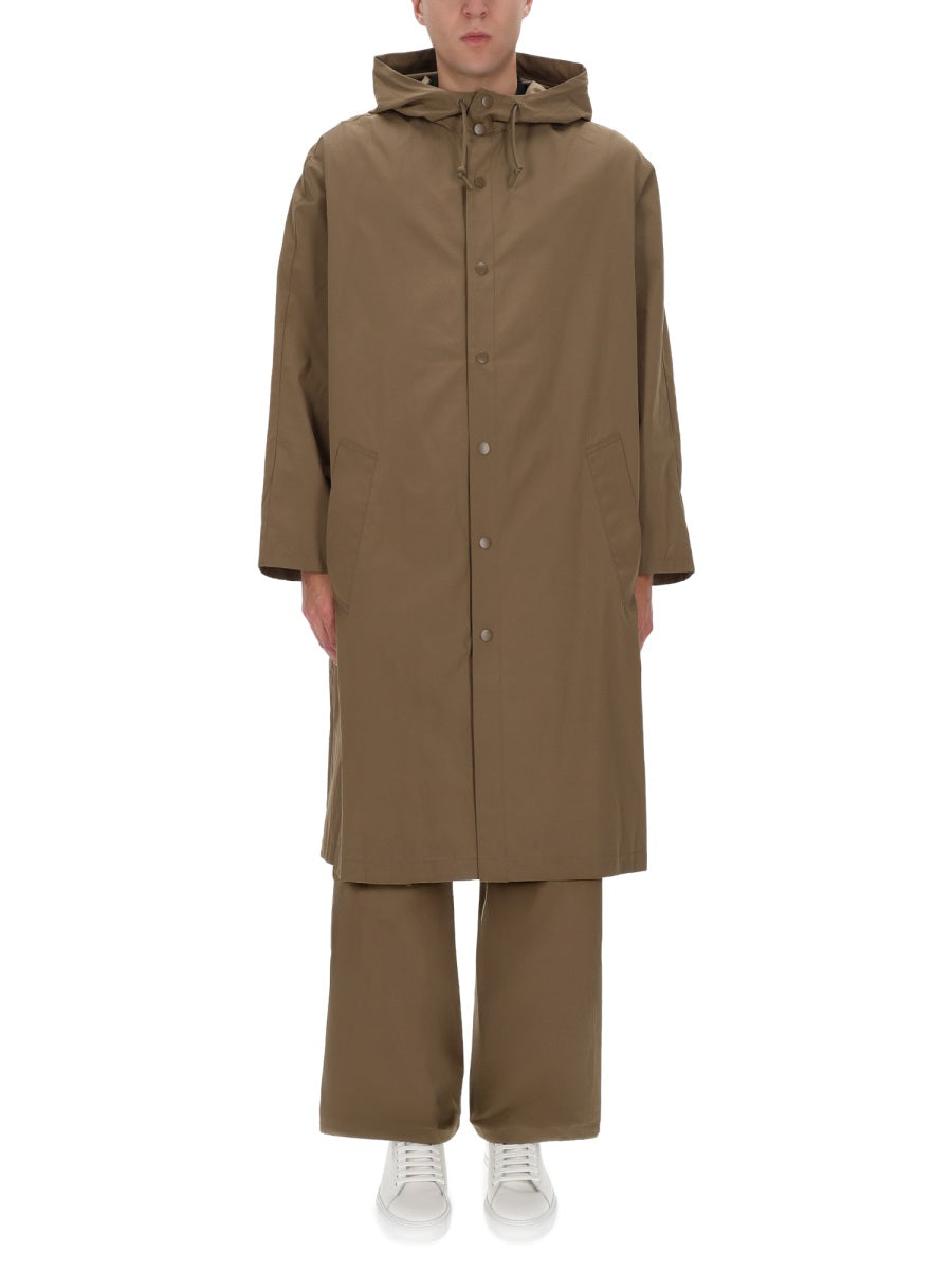 A.P.C. Men Hooded Trench Coat A.P.C.