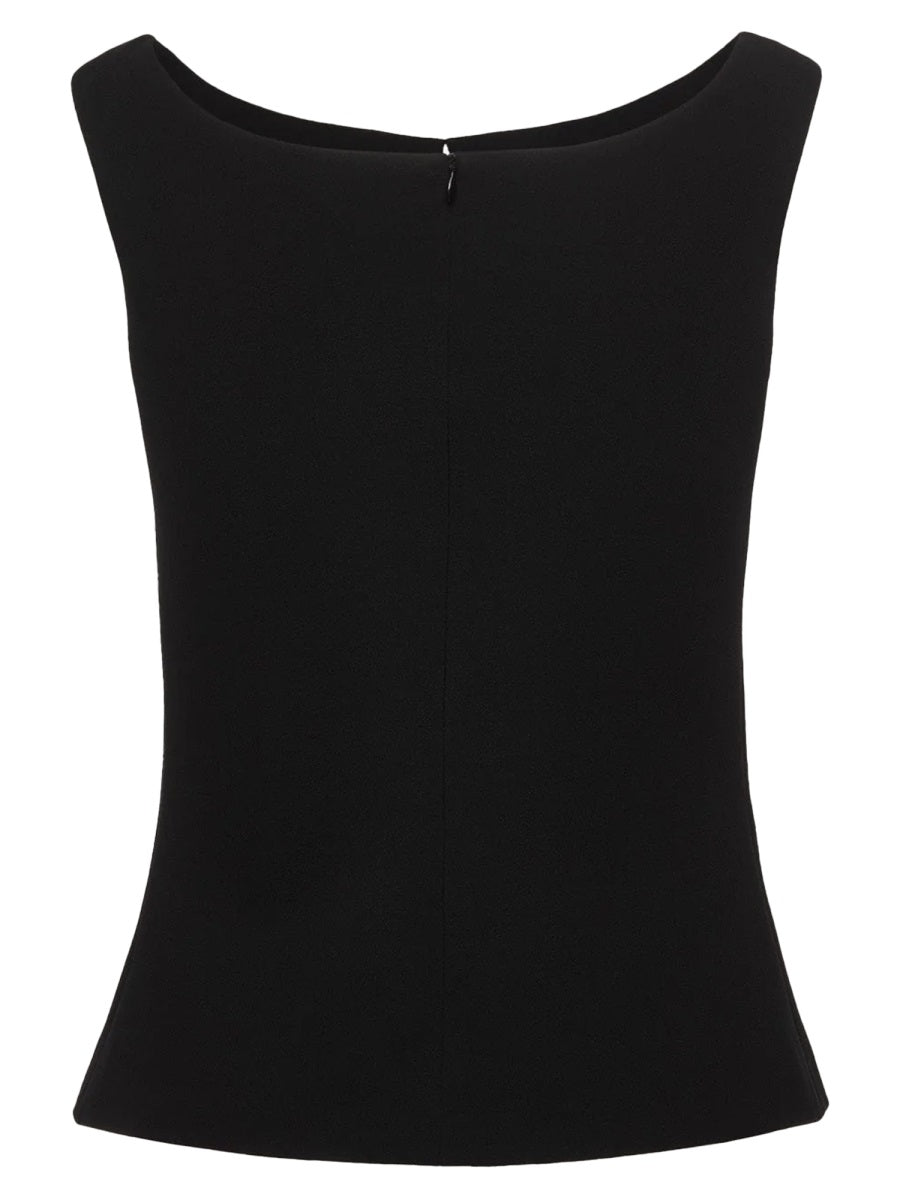 Magda Butrym Women Top With Flower Detail MAGDA BUTRYM