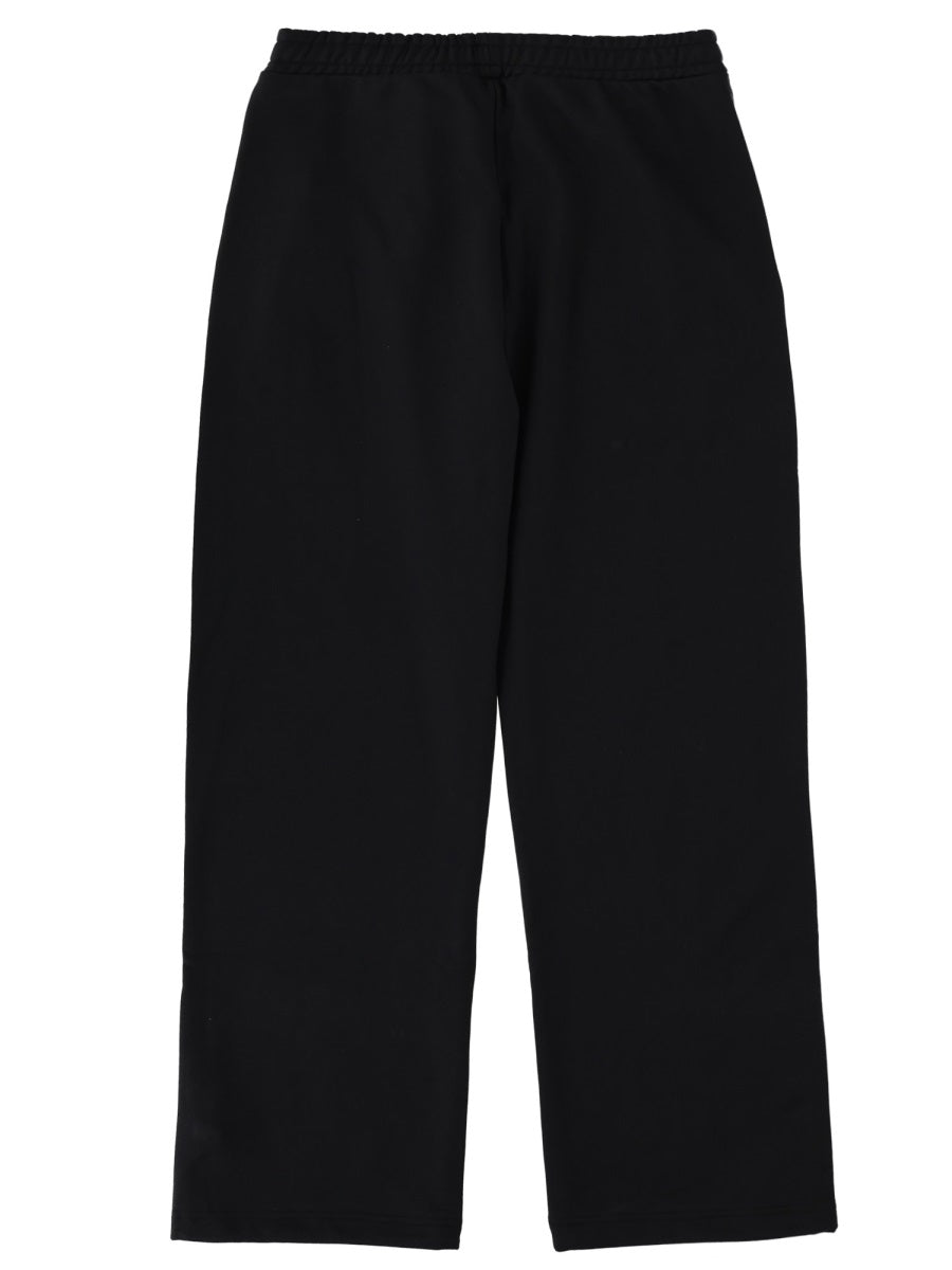 Marine Serre Men Jogger Pants With Logo MARINE SERRE