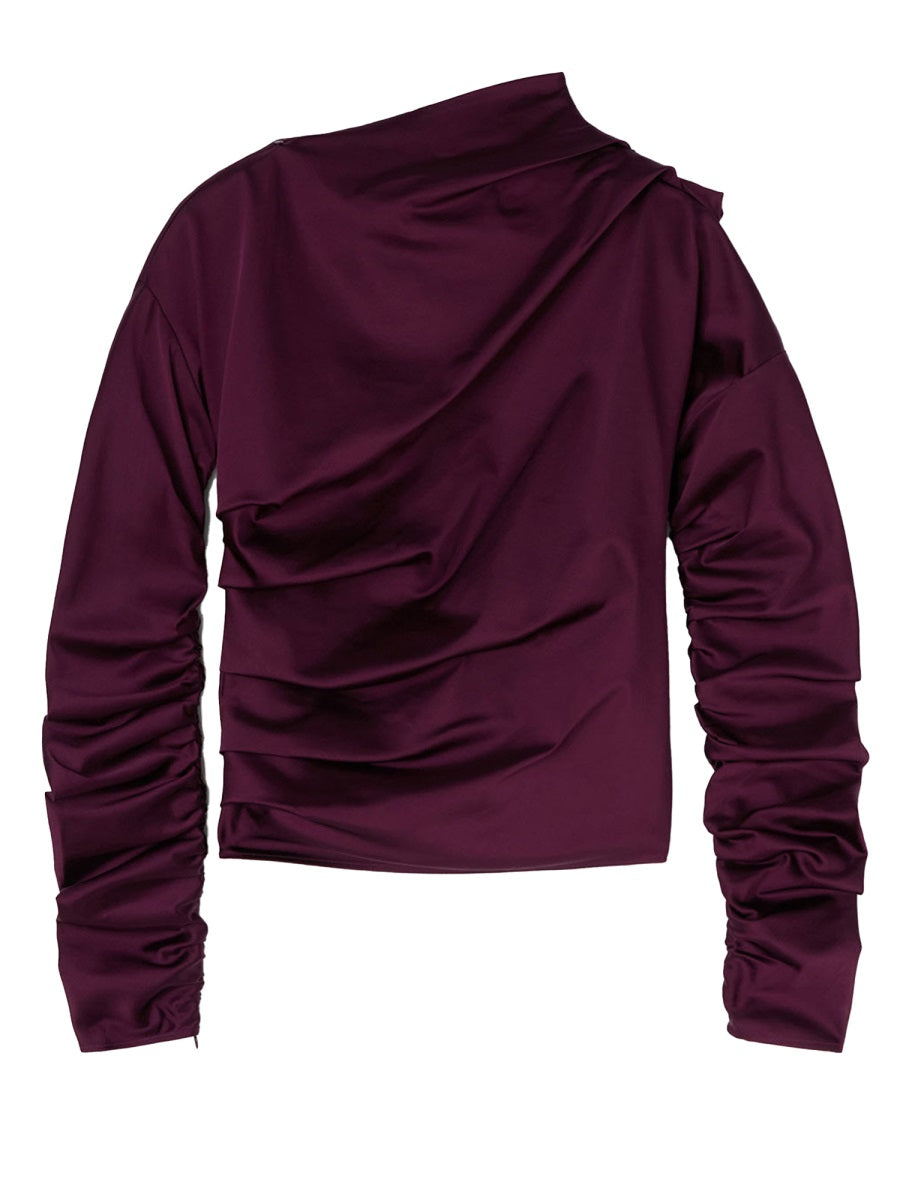 Ganni Women Arriculated Top. GANNI