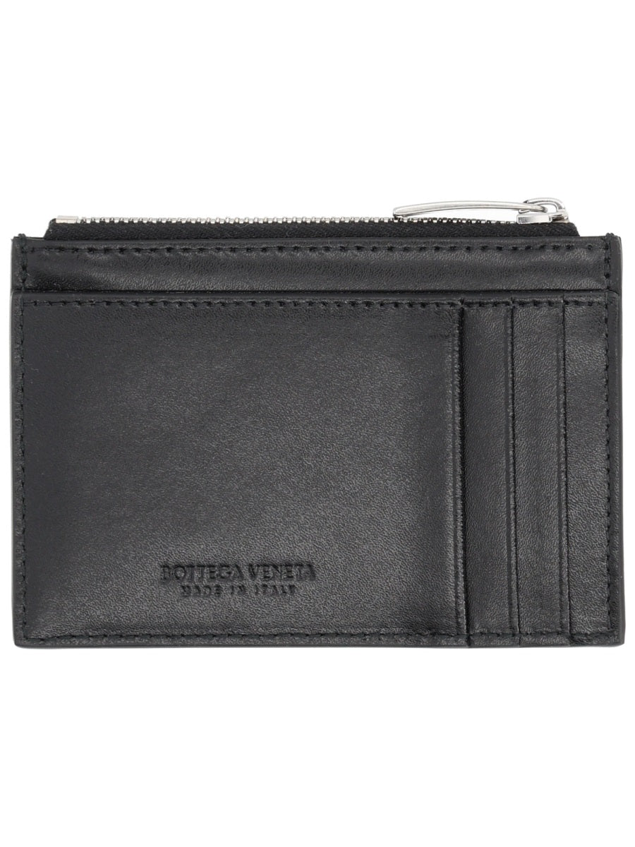 Bottega Veneta Men Card Holder "Cassette" With Zipper BOTTEGA VENETA