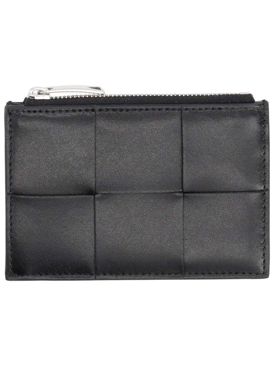 Bottega Veneta Men Card Holder "Cassette" With Zipper BOTTEGA VENETA