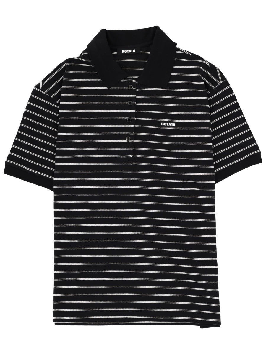 Rotate Women Polo With Logo ROTATE