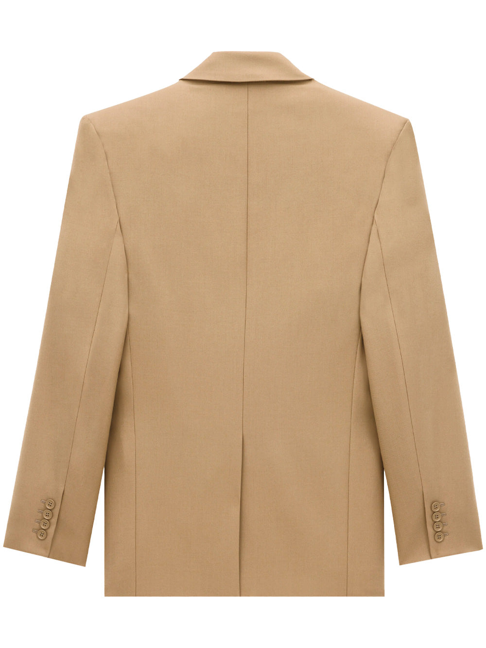 Saint Laurent Men Wool Gabardine Single-Breasted Jacket SAINT LAURENT