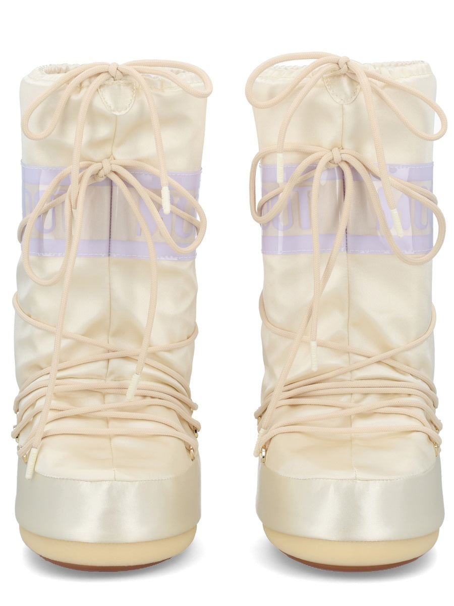 Moon Boot Unisex "Icon Pearly" Tall Boot MOON BOOT