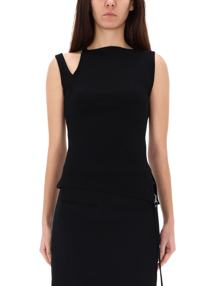 Courreges Women "Oblique 90'S" Top COURREGES