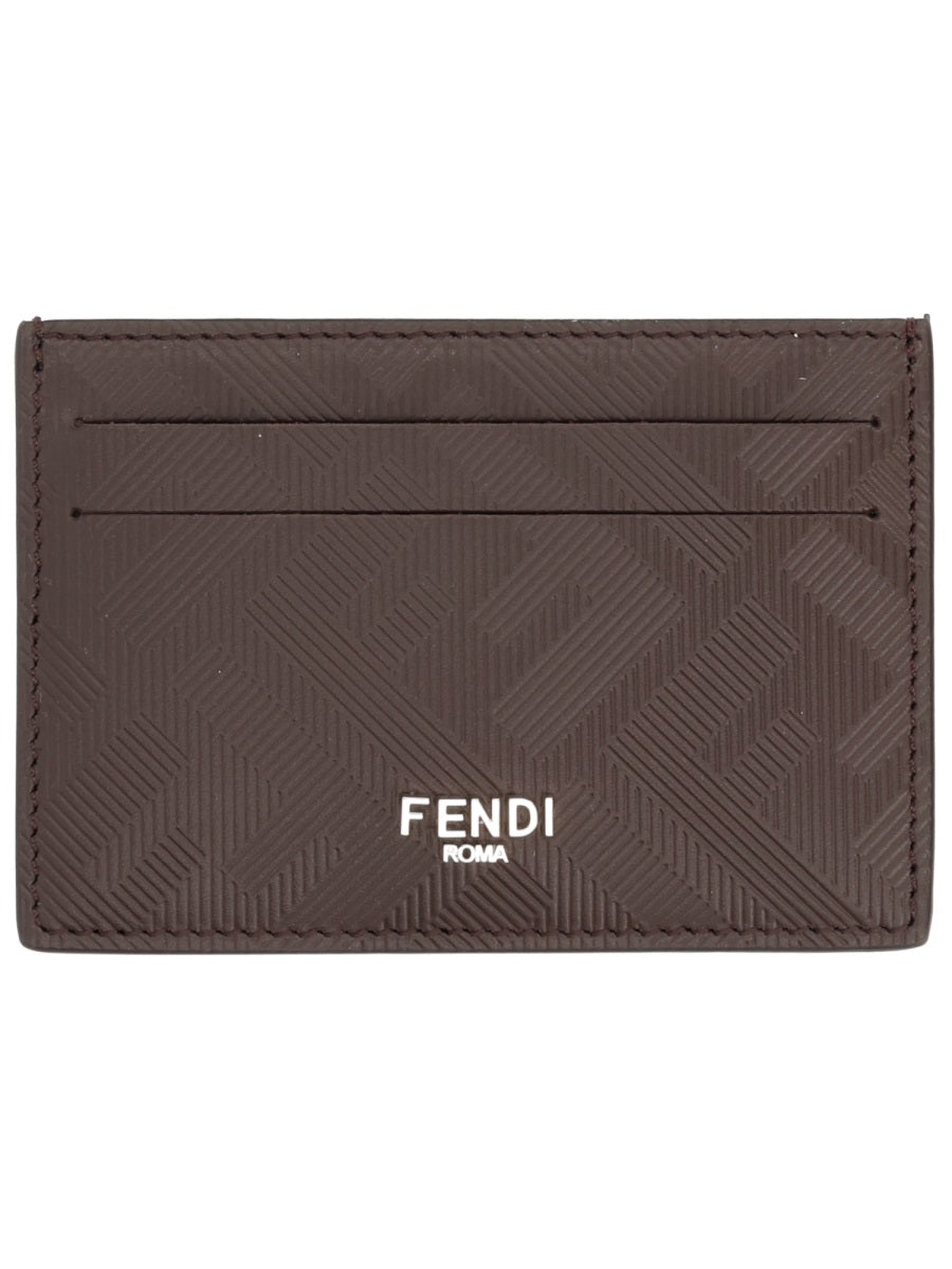 Fendi Men Leather Card Holder FENDI