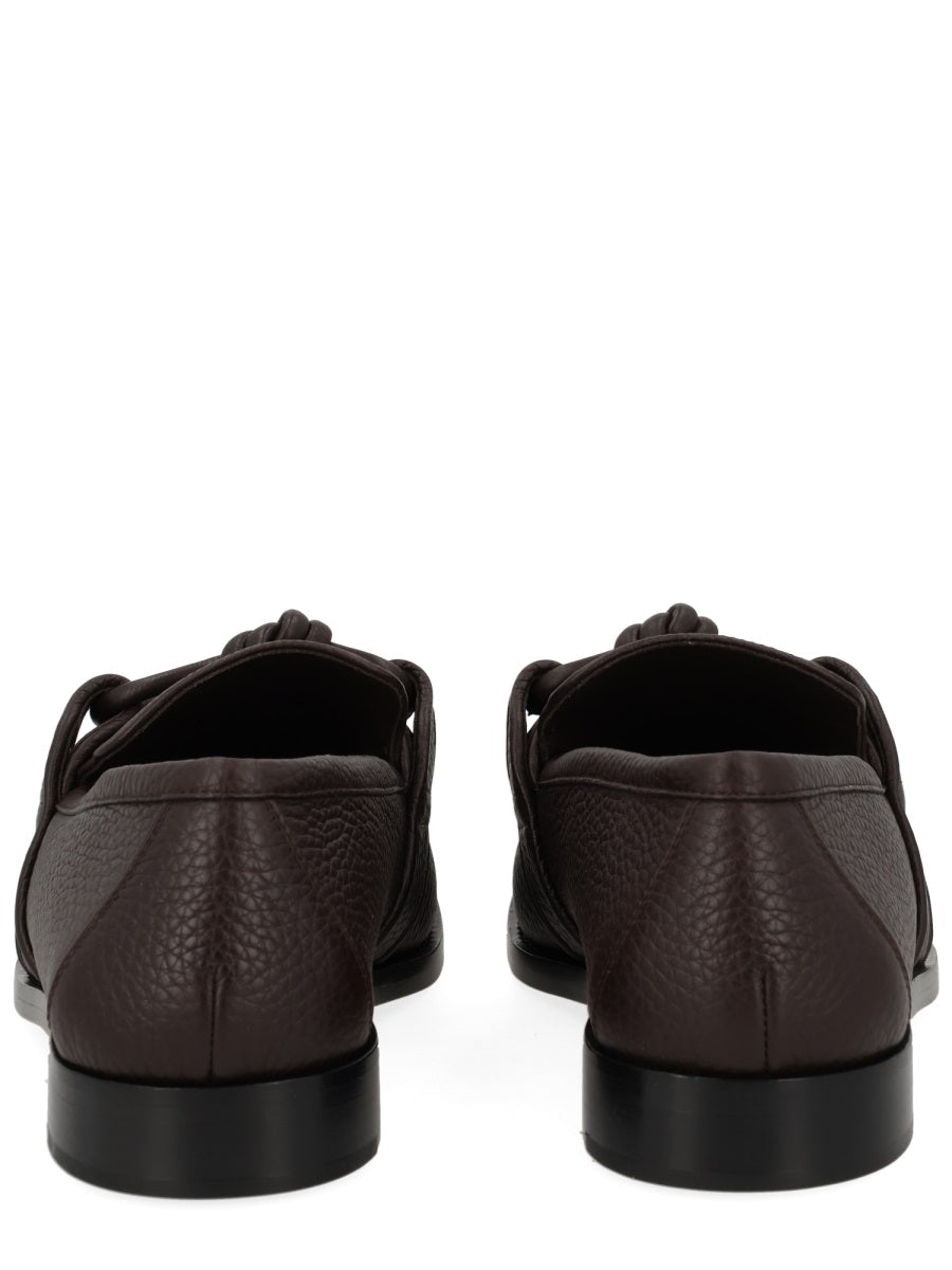 Bottega Veneta Men "Astaire" Loafer With "Knot" Detailing BOTTEGA VENETA