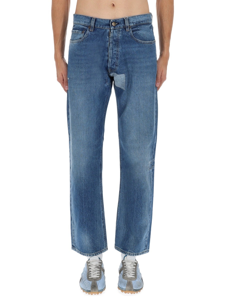 Maison Margiela Men Jeans With Shelter Detail MAISON MARGIELA
