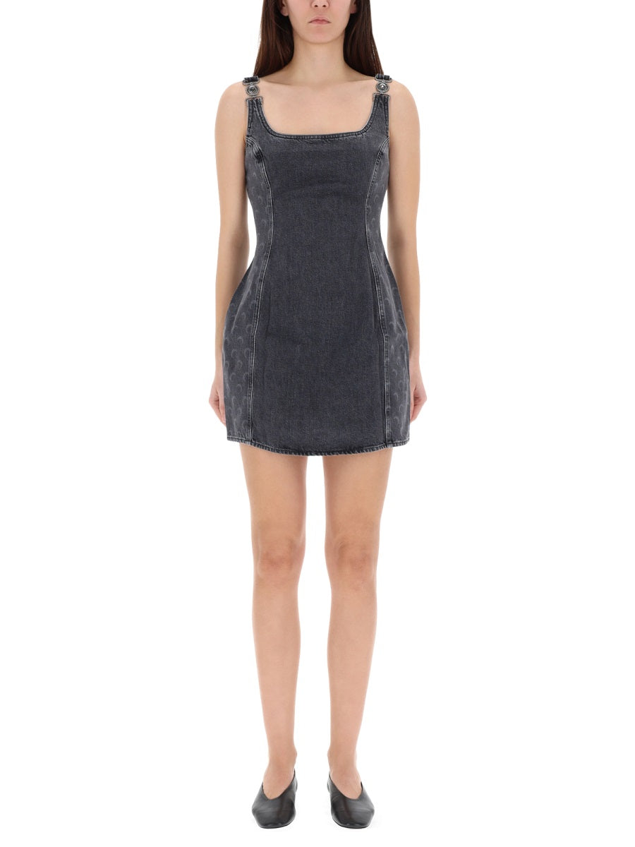 Marine Serre Women "Moon Laser" Mini Dress MARINE SERRE